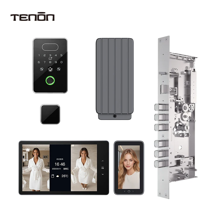 Minimalist Frame Aluminium Smart Door System